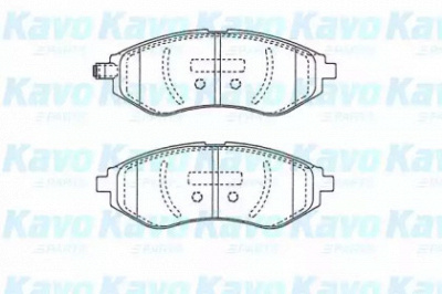 KAVO PARTS bp1021 -  Комплект тормозных колодок, дисковый тормоз